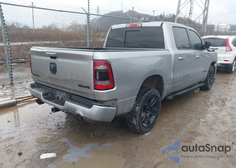 2021 Ram 1500 из США, поврежденный, VIN 1C6SRFFT0MN578392